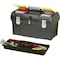 Bostitch Tool Box, Black/Yellow, 19-1/4 in W x 10-1/4 in D x 9-3/4 in H BOS019151M - alternate 2